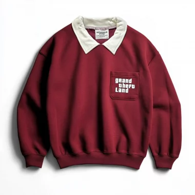 Sweat épais de rugby oversize Grand theft land