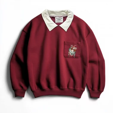 Sweat épais de rugby oversize Kaffiyeh beats