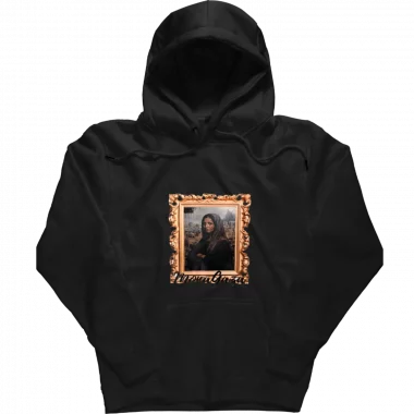 Sweat à capuche Noir Mona Gaza