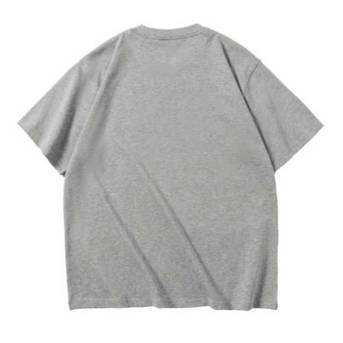 Tee-shirt Oversize en coton épais 280g/M2 Melon trees Gris – Image 2