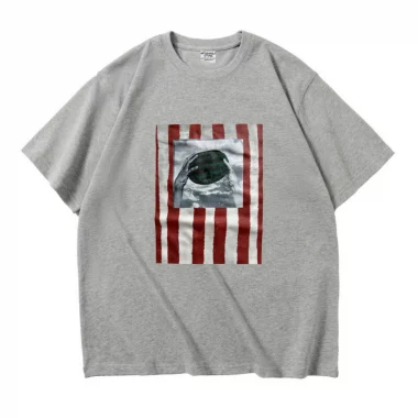 Tee-shirt Oversize en coton épais 280g/M2 United States of Watermelon Gris