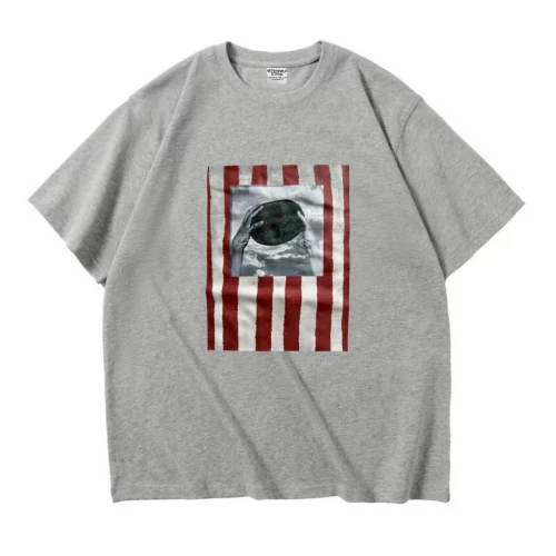 Tee-shirt Oversize en coton épais 280g/M2 United States of Watermelon Gris