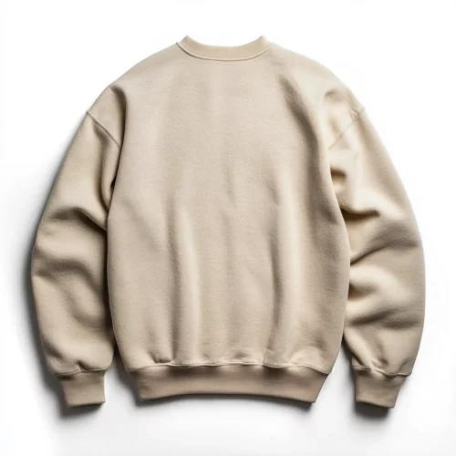 Sweat-shirt ras de cou épais Beige GTL Jersusalem – Image 2